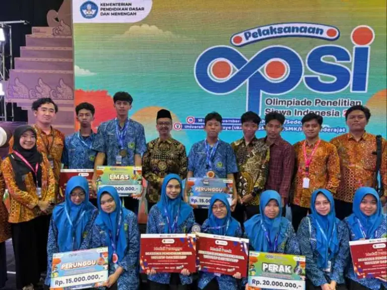 MAN 2 Kota Malang Raih 4 Medali Nasional di OPSI 2025