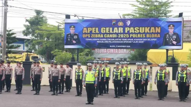 Operasi Zebra Candi 2025 Dimulai di Blora, Incar 8 Jenis Pelanggaran Kritis
