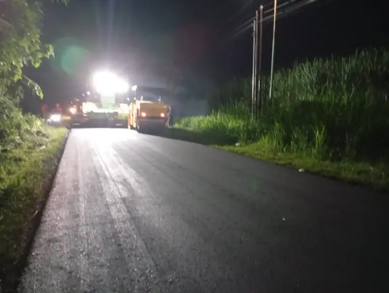 Penantian Warga Berakhir, Jalan Tlogowungu - Gunung Rowo Diaspal Hotmix Sepanjang 1,5 KM