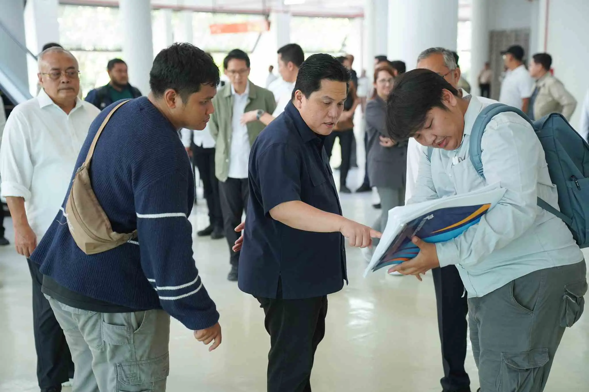 Sukseskan Indonesia Sports Summit 2025, Erick Thohir Cek Kesiapan Venue