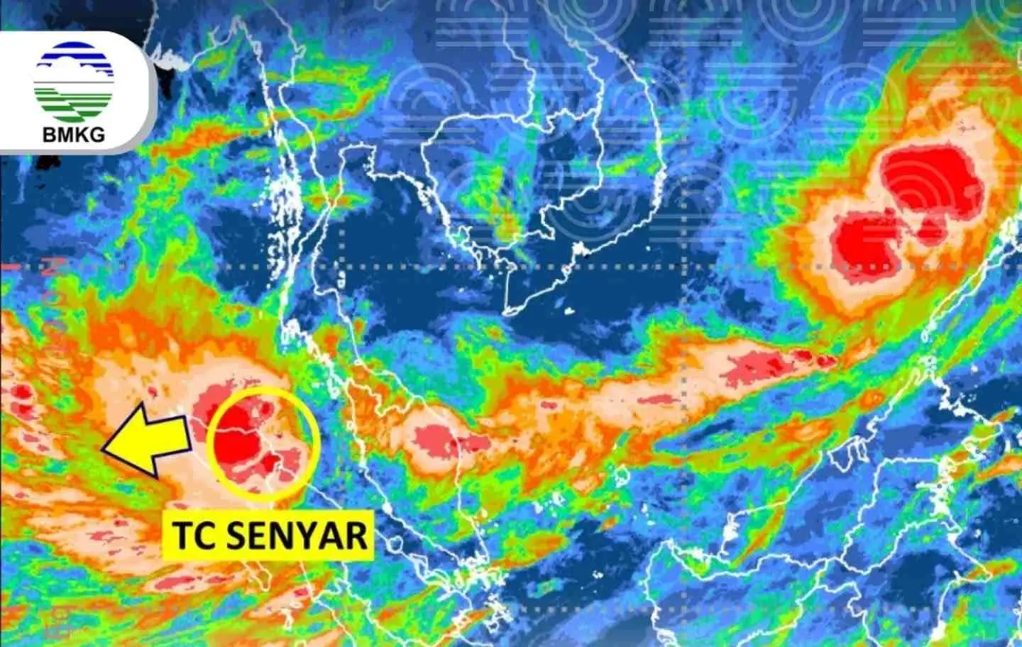 Terdeteksi di Selat Malaka, Siklon Tropis Senyar Picu Potensi Hujan Ekstrem