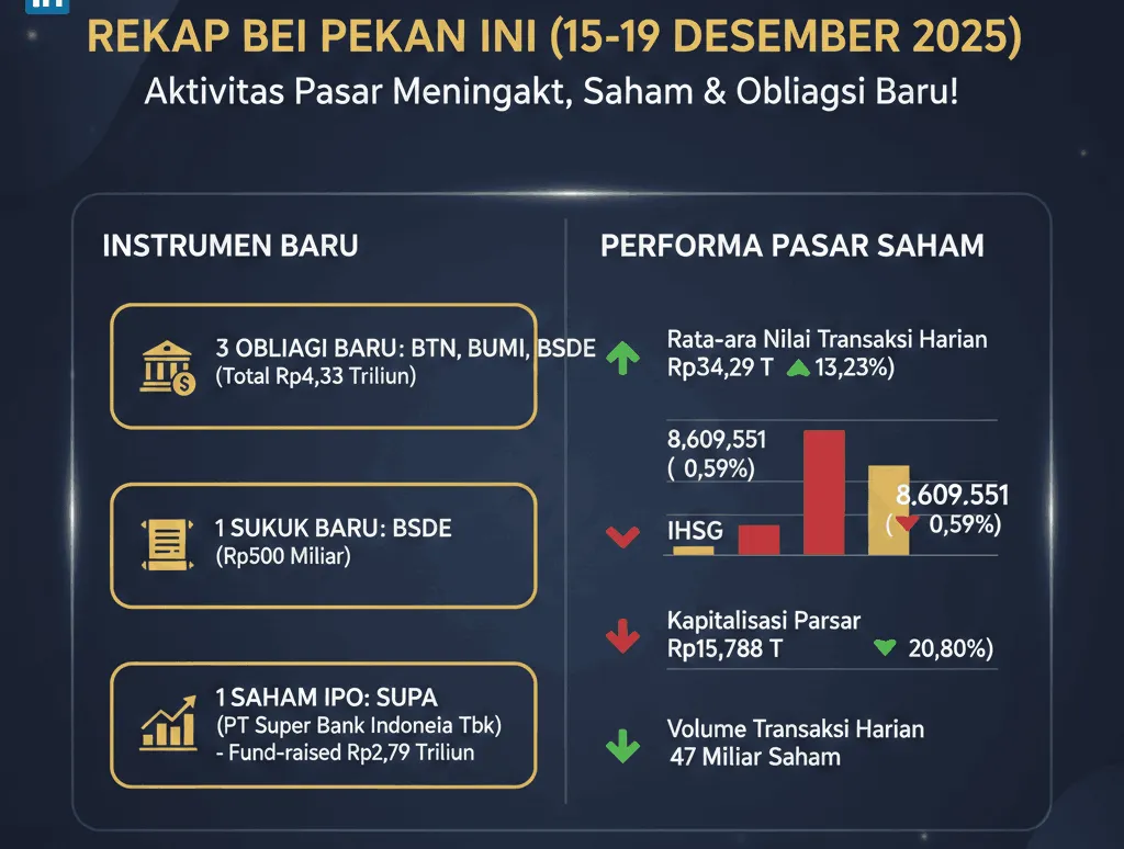 Bei Catat Obligasi Dan Saham Baru Transaksi Harian Naik Ke Rp34 Triliun
