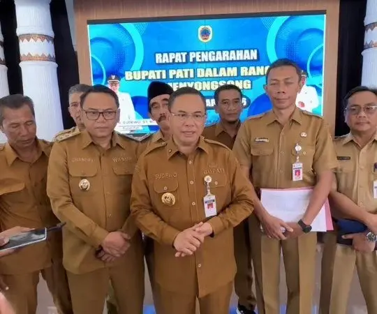 Rapat Pengarahan Bupati Pati Menyongsong Tahun Baru 2026