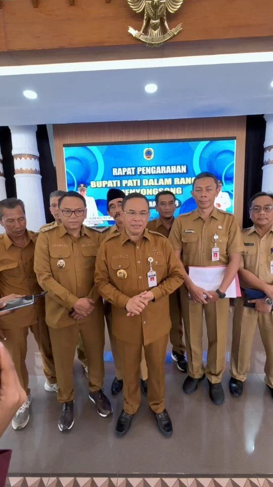 Ilustrasi berita: Rapat Pengarahan Bupati Pati Menyongsong Tahun Baru 2026 - Sawila.id