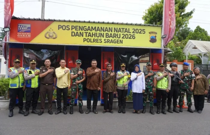 Nataru 2026 Aman! Bupati Sragen & Forkopimda Pastikan Kesiapan Penuh