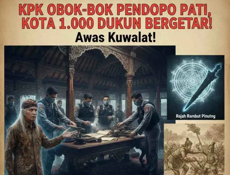 KPK Masuki Pendopo, Praktisi Spiritual: Ingat, Pati Kota 1.000 Dukun!