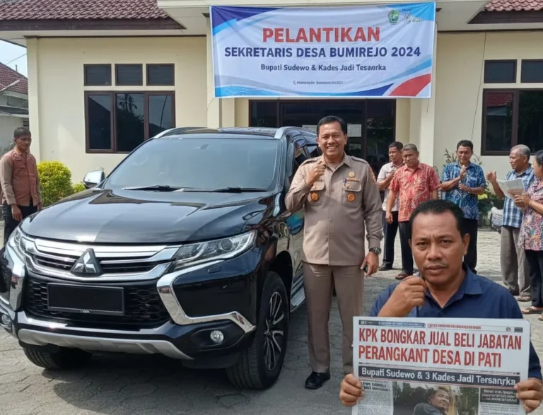 Kades Bumirejo Beli Pajero Usai Lantik Sekdes, Warga: Itu Uang Suap!