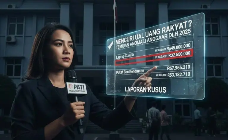 Laptop Rp45 Juta dan Ban Sultan Jadi Temuan di DLH Pati