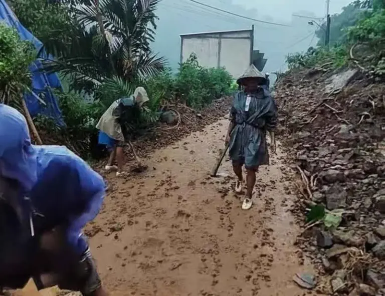 Longsor Susulan Terjang Desa Tempur, Akses Puncak 29 Jepara Putus!