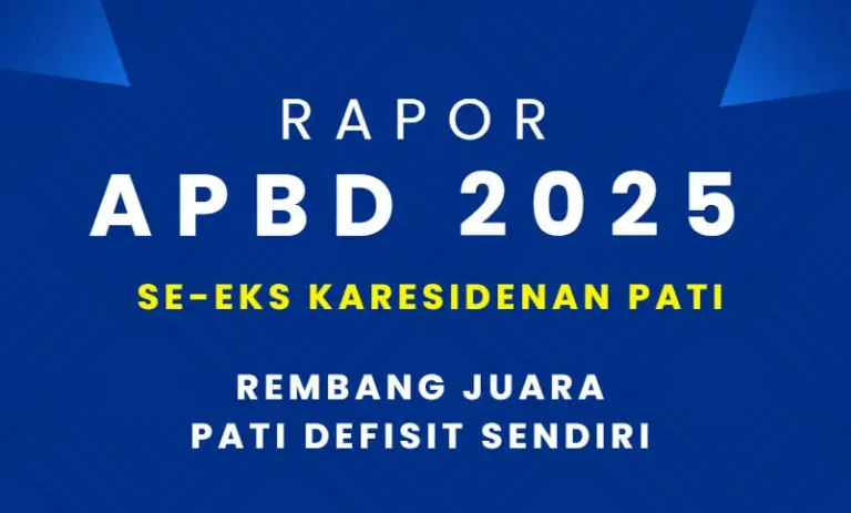 Rapor APBD 2025: 5 Kabupaten Surplus, Pati Defisit Sendiri