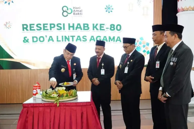 Resepsi HAB Ke-80 Kemenag, Bupati Pati Puji Prestasi FKUB
