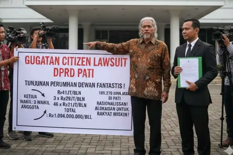 Aktivis dan Warga Pati Layangkan Gugatan Citizen Lawsuit ke DPRD Pati