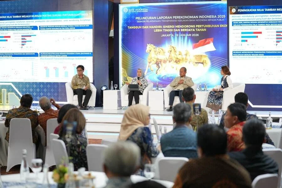 Luncurkan LPI 2025, BI Prediksi Ekonomi Tumbuh Hingga 5,7% di 2026