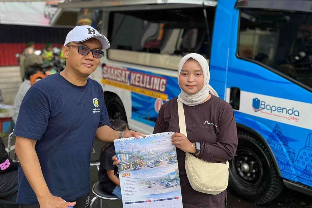 Strategi BPKAD Pati Jemput Bola Pajak Kendaraan di Keramaian CFD