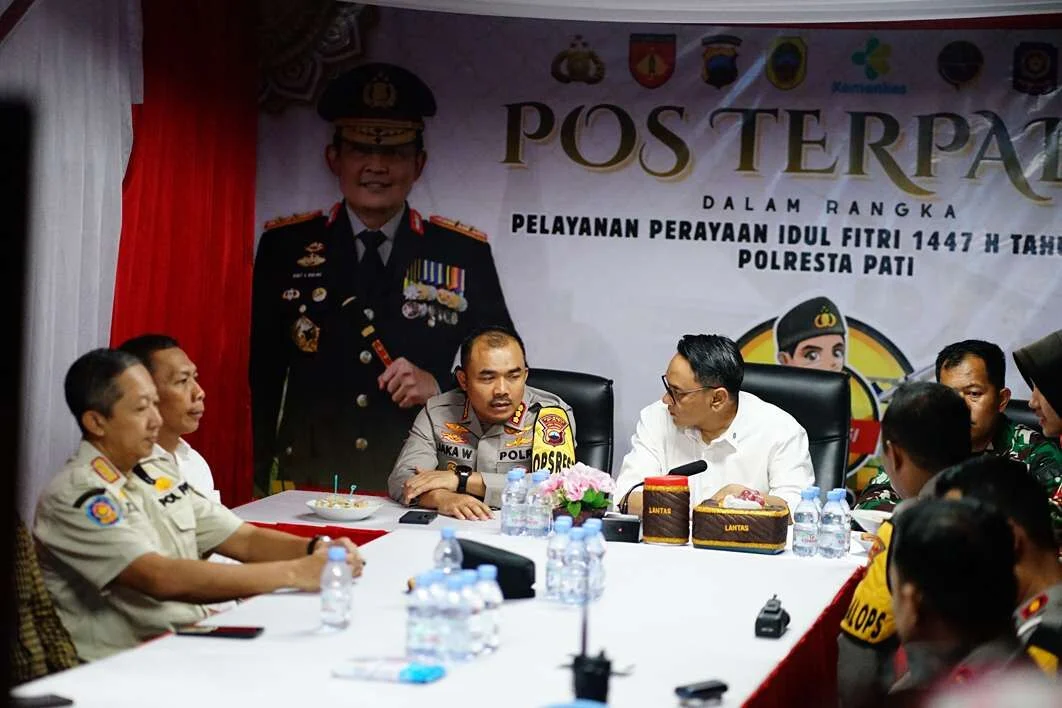 Pantau Kamtibmas Malam Takbir, Plt Bupati Pati Pastikan Situasi Kondusif