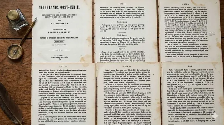 Buku Klasik Belanda 1857 Rekam Masa Kejayaan Pati