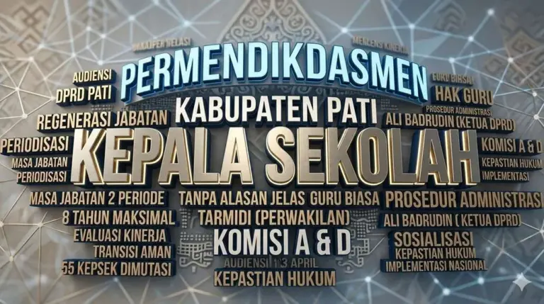 Aturan Baru Mendikdasmen: Alasan Puluhan Kepsek Pati Jadi Guru Biasa
