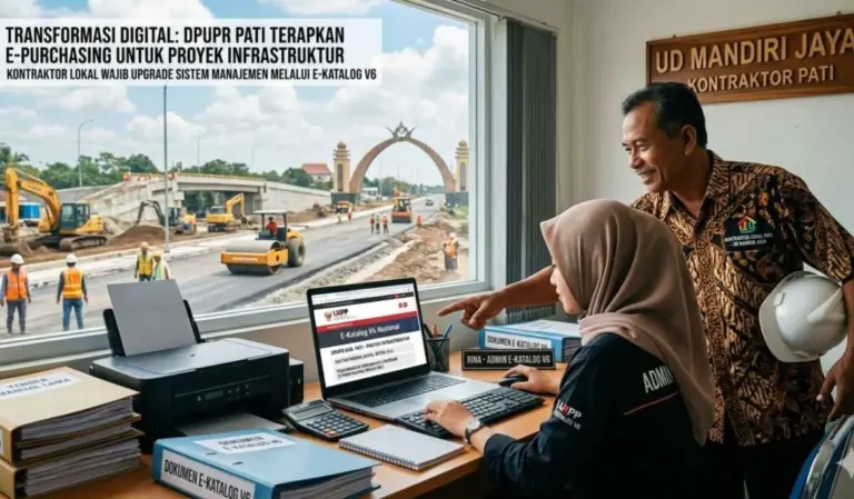 DPUTR Pati Terapkan E-Purchasing, Kontraktor Lokal Wajib Upgrade