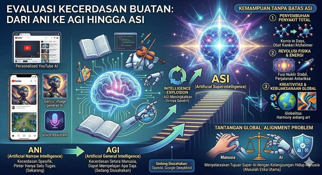 Artificial Superintelligence Antara Keabadian dan Kiamat AI