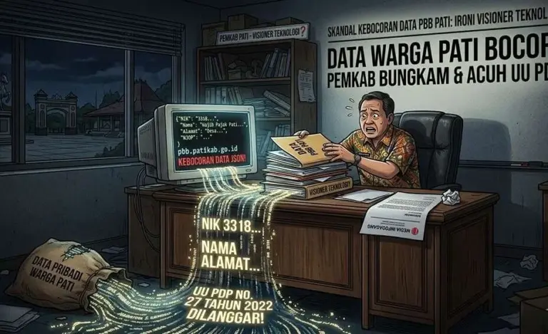 Bocornya Data Pajak: Saat Privasi Warga Pati Jadi Lelucon Sang Plt Bupati Visioner