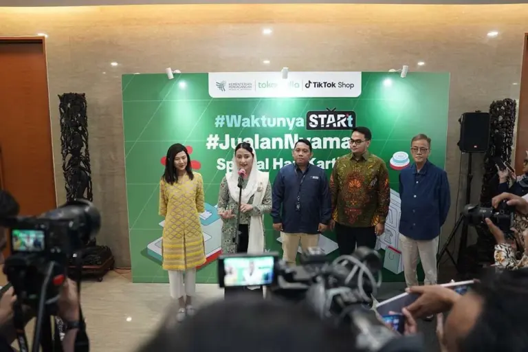 Dukung UMKM Perempuan, Kemendag Gandeng Tokopedia dan TikTok Shop