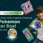 FLOQ Luncurkan Limit Order dan Kampanye Trading Interaktif Bertema Pokemon