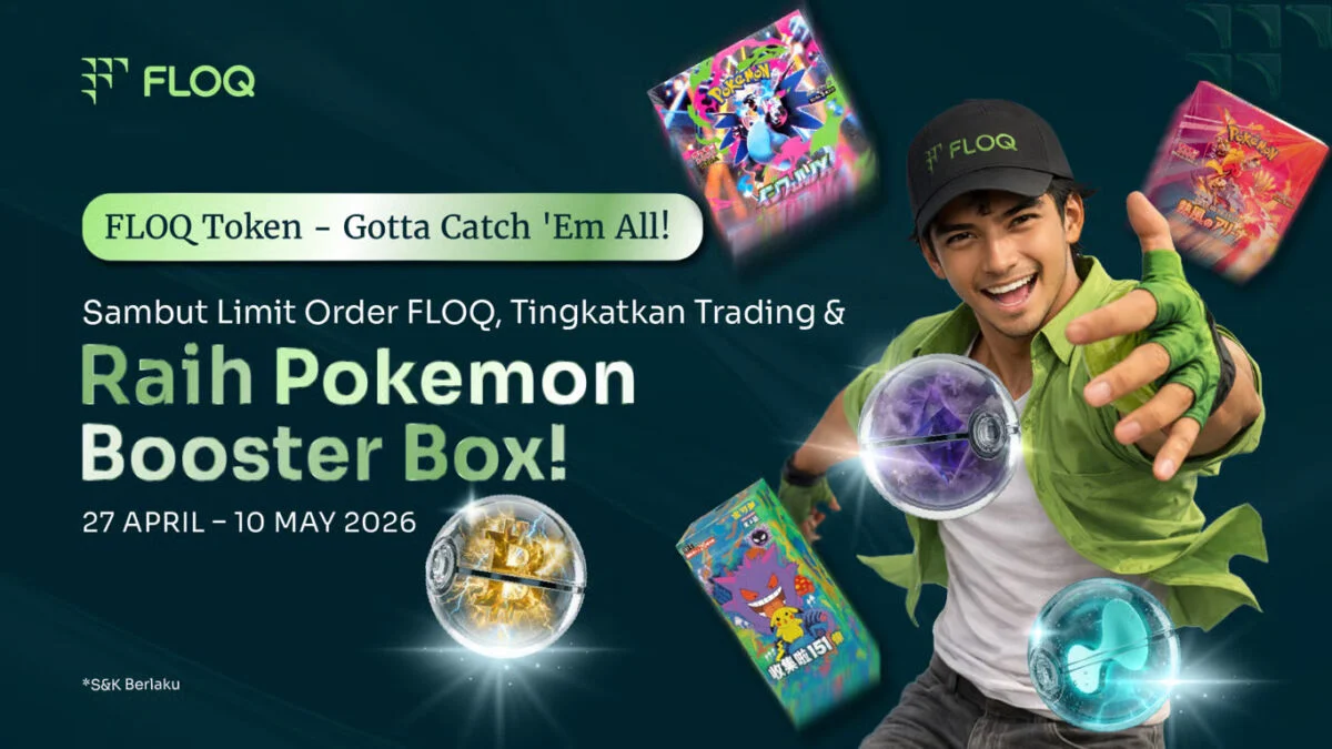 FLOQ Luncurkan Limit Order dan Kampanye Trading Interaktif Bertema Pokemon