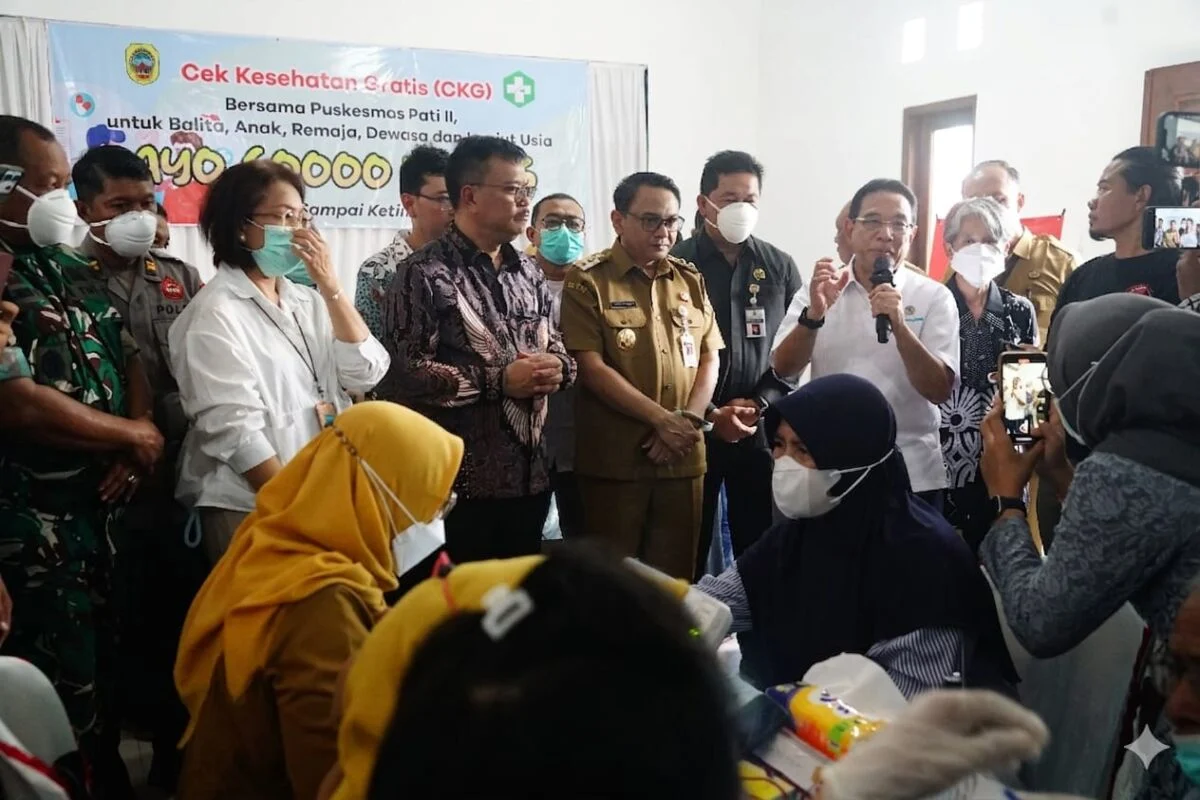 Wamenkes RI Gempur Kasus TBC di Pati, Siapkan Cek Gratis di 120 Titik