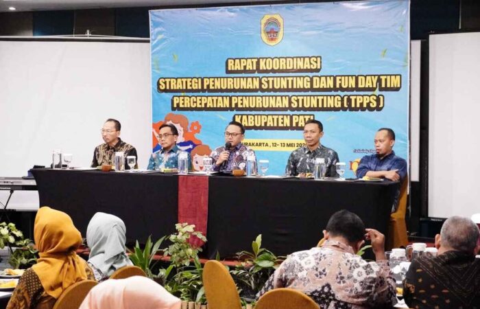Rakor TPPS Pati: Targetkan Angka Stunting Turun 14,69% di Tahun 2027
