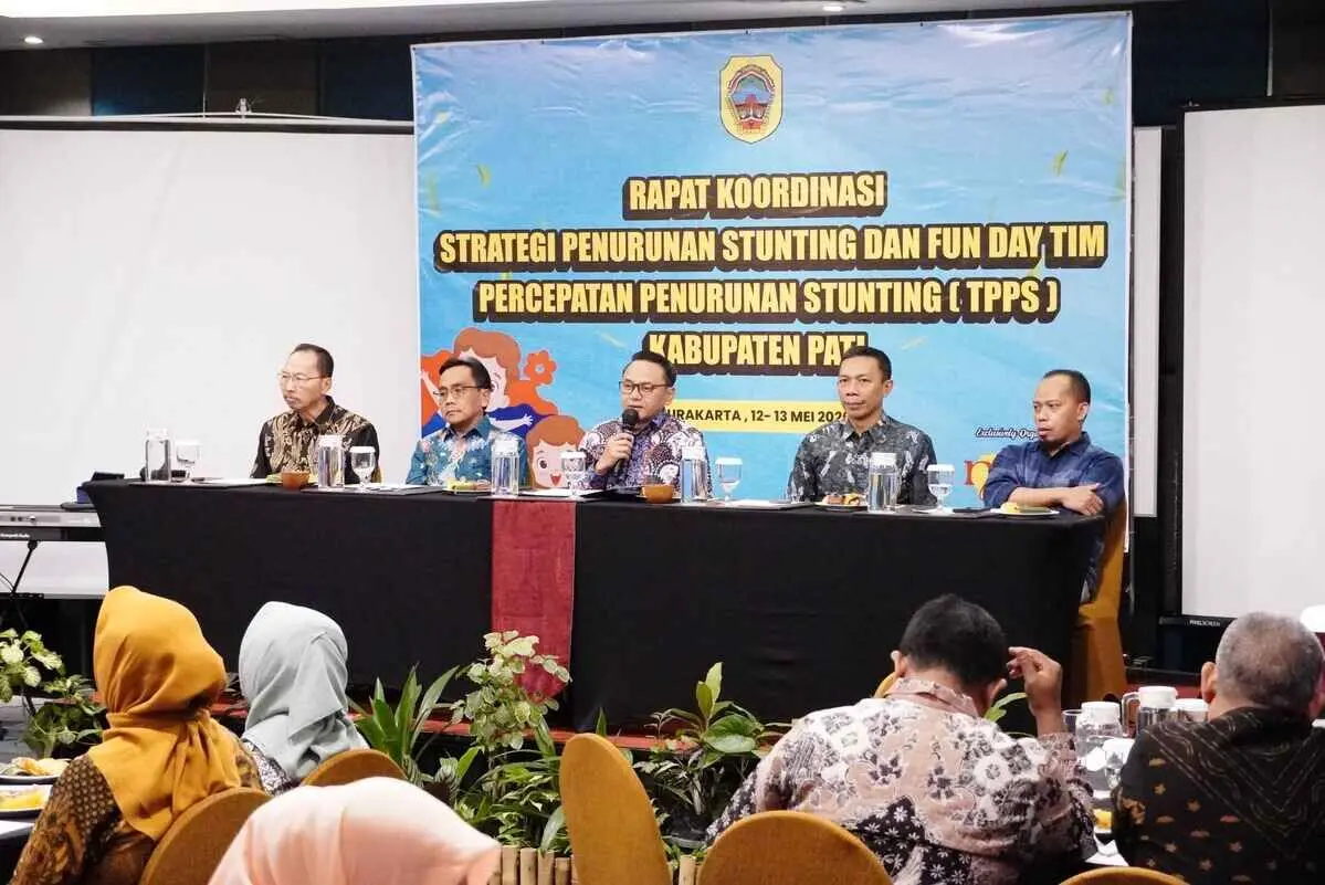 Rakor TPPS Pati: Targetkan Angka Stunting Turun 14,69 di Tahun 2027