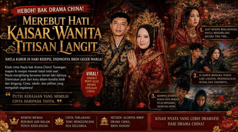 Heboh Bak Drama China! Nayla Kabur di Hari Resepsi, Endingnya Bikin Geger Warga
