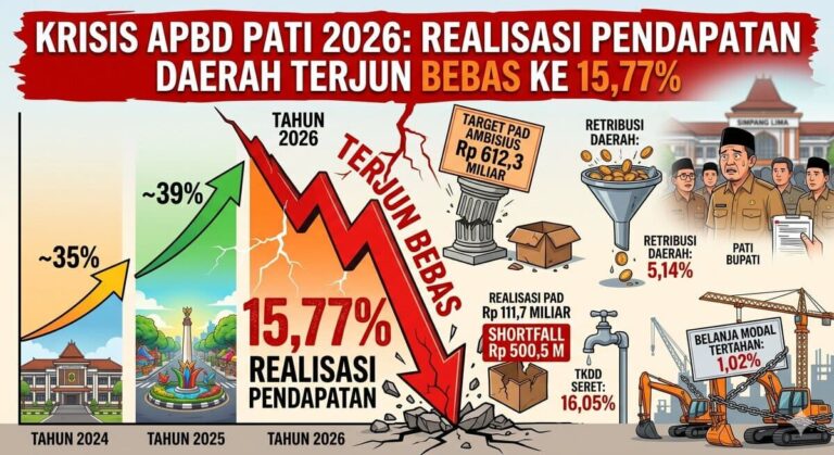 Kinerja BPKAD Pati Dinilai Buruk, Target Ambisius Berujung Mampus