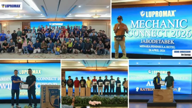 Lupromax Mechanic Connect 2026 - Jabodetabek Bangun Relasi dan Apresiasi Mitra Bengkel
