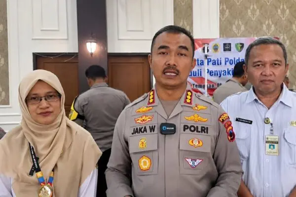 Berantas TBC di Pati: Polresta dan Dinkes Gelar Screening Massal