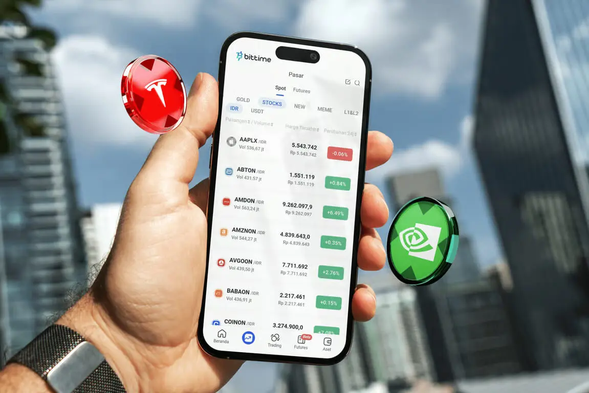 Bittime Investor Pantau Hasil Negosiasi AS-Iran, Aset Tokenized Saham AS Dapat Dicermati.jpg