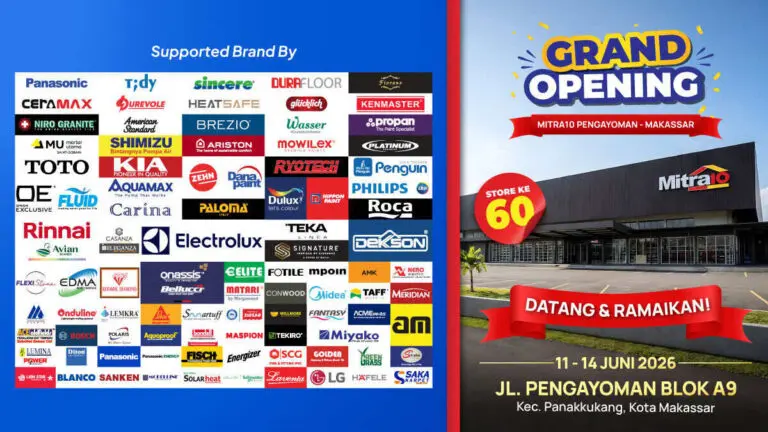 Grand Opening Mitra10 Pengayoman Makassar, Belanja Kebutuhan Rumah Lebih Hemat dengan Beragam Promo