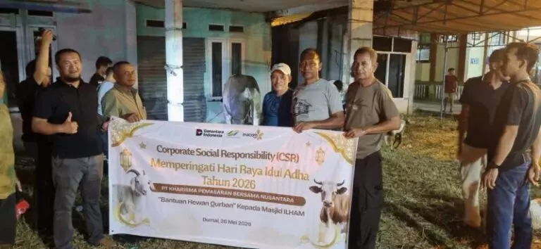 Holding Perkebunan Nusantara Tebar Manfaat Idul Adha, KPBN Unit Dumai Salurkan Hewan Kurban untuk Masyarakat