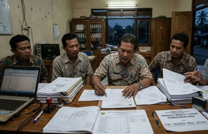 Selisih RAB DPUTR Dan RAB BPK, Kepala Desa Terjerat Audit