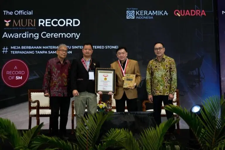 Menegaskan Dominasi Lokal, QUADRA dan Roman Hadirkan Inovasi Material Berstandar Global
