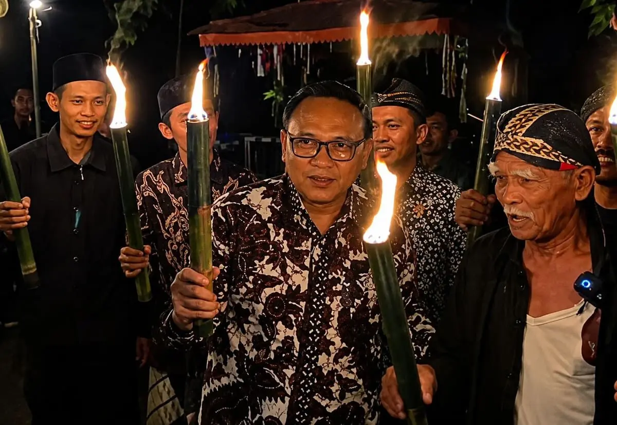 Plt Bupati Chandra Hadiri Ritual 1 Suro di Nyai Ageng Kenduruan Tajungsari