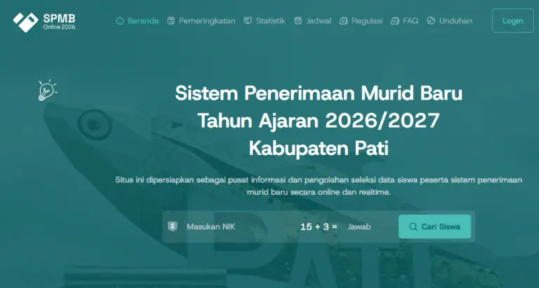 Taktik SPMB Online SMP 2025 Disdikbud Pati Demi Hindari Temuan BPK?