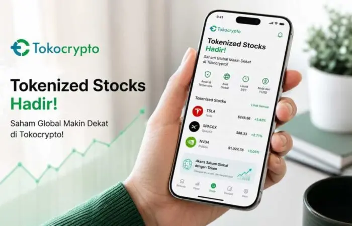 Tokocrypto Buka Akses Saham NVIDIA hingga SpaceX Lewat Kripto, Investor Indonesia Bisa Ikut Masuk!