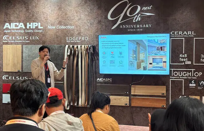 Rayakan 90 Tahun Inovasi Global, AICA Indonesia Perkenalkan Dua Inovasi Material Terbaru di INDOBUILDTECH 2026
