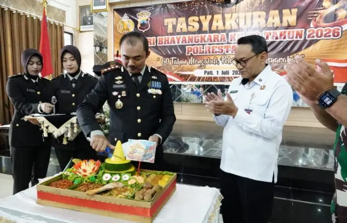 HUT Bhayangkara ke-80, Plt Bupati Pati Minta Polri Tetap Humanis