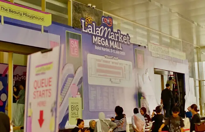 Hadir di Lala Market Vol.11, Bank Raya Dorong Transaksi Digital Praktis untuk Ribuan Fashion Enthusiasts