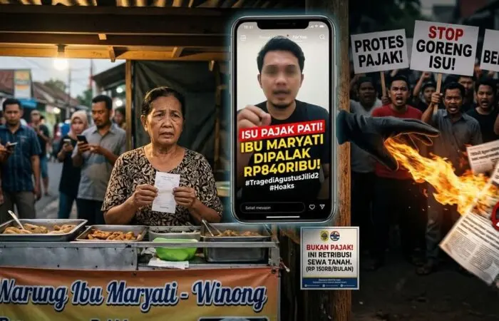 Membongkar ‘Invisible Hands’ di Balik Skenario Isu Pajak Warung Maryati Pati