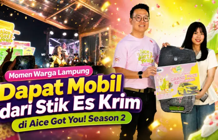 Momen Warga Lampung Dapat Mobil dari Stik Es Krim di Aice Got You! Season 2