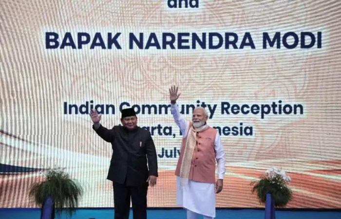 PM Modi dan Prabowo Rayakan Persahabatan Indonesia-India Bersama Diaspora India