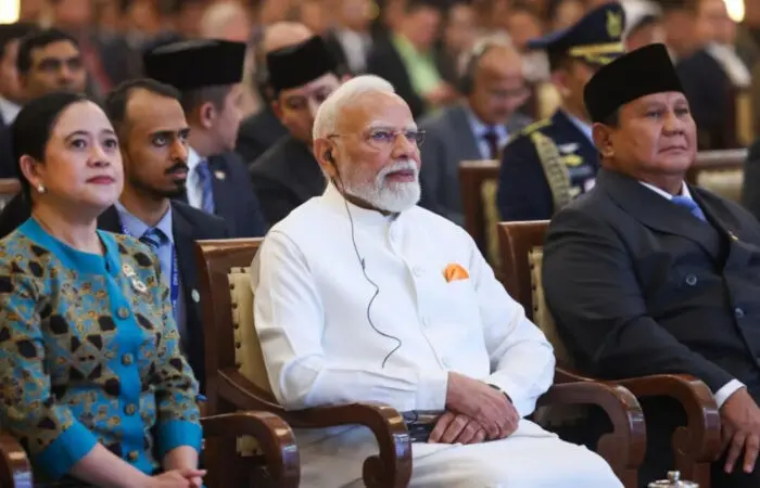 Pidato Bersejarah di DPR RI, PM Modi Perkenalkan Visi Gangga-Mahakam bagi Hubungan Indonesia-India