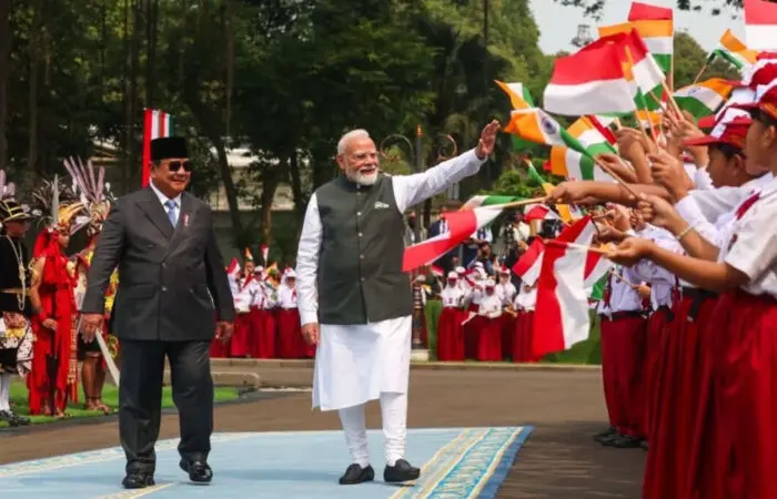 Prabowo Sambut PM Narendra Modi di Istana Merdeka, Tegaskan Eratnya Hubungan Indonesia-India